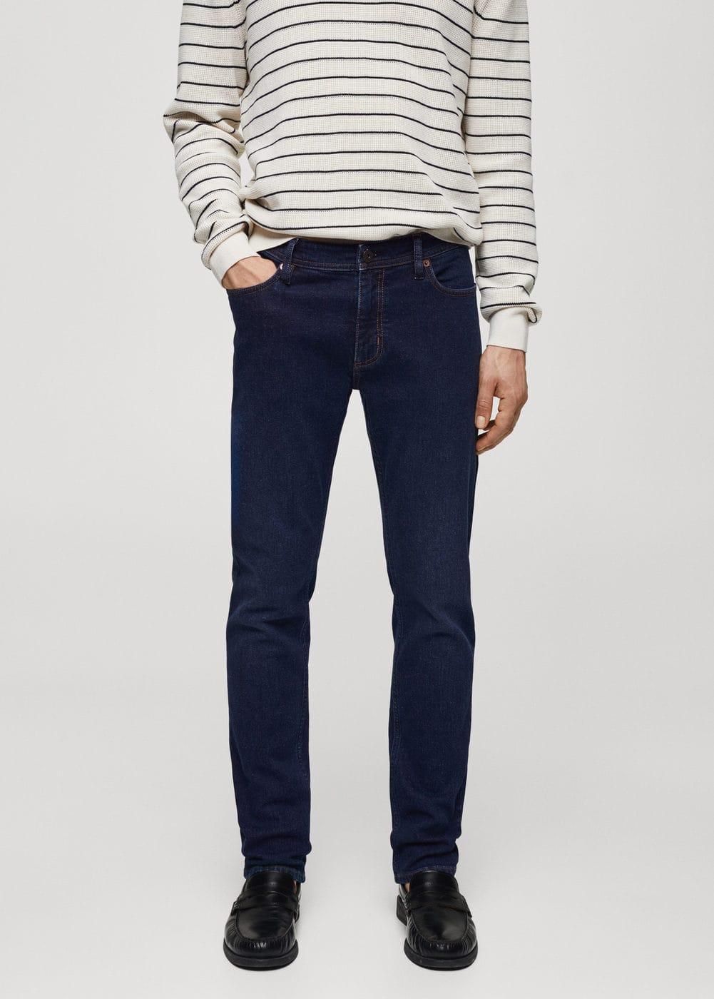 MANGO MAN - Jan slim-fit jeans open blueMen Product Image