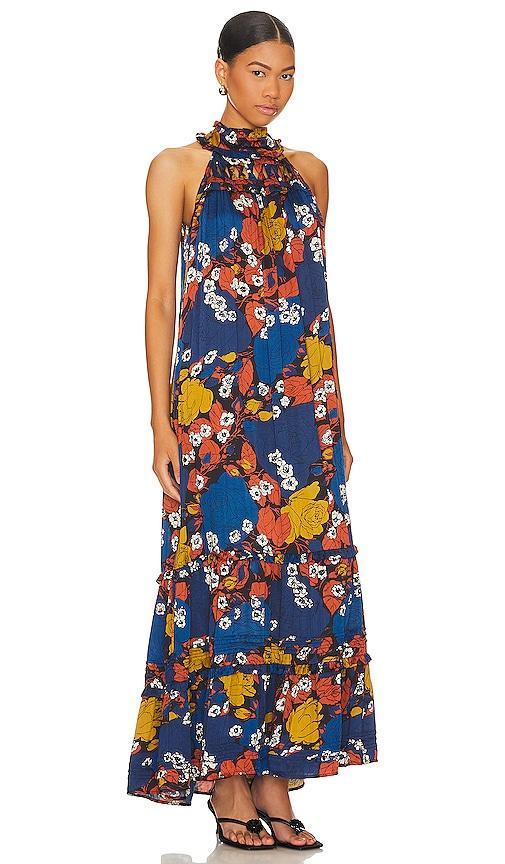 Cleobella Camille Maxi Dress in Blue. Product Image