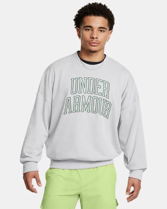 Men's UA Icon Heavyweight Terry Oversized Crew Product Image