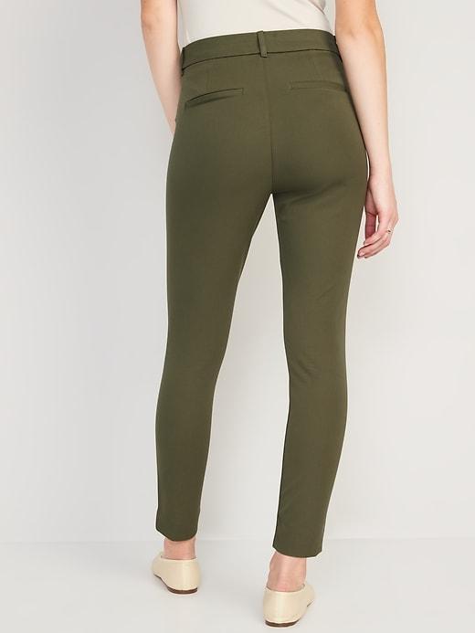 High-Waisted Pixie Skinny Ankle Pants Product Image