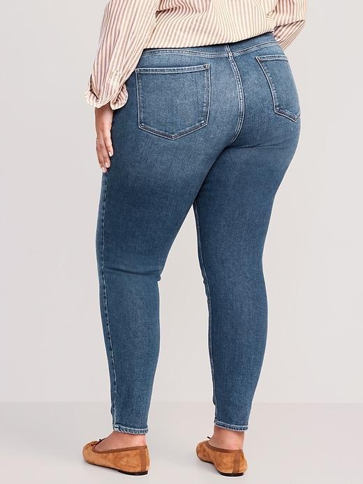 Mid-Rise Rockstar Super-Skinny Jeans Product Image