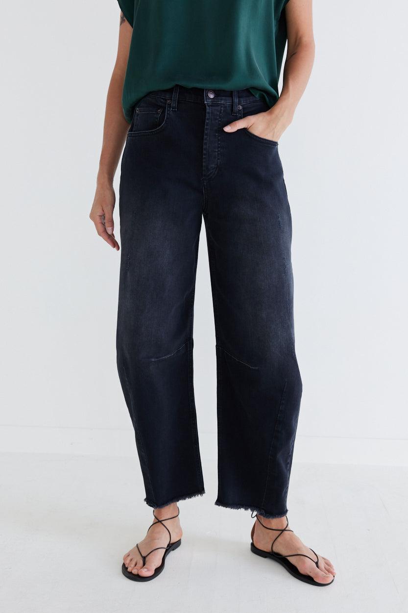 Fearless Wide Leg Denim Pants Product Image