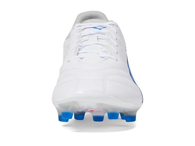 PUMA King Pro Fg/Ag (Puma -Bluemazing-Flat Light Gray) Men's Soccer Shoes Product Image