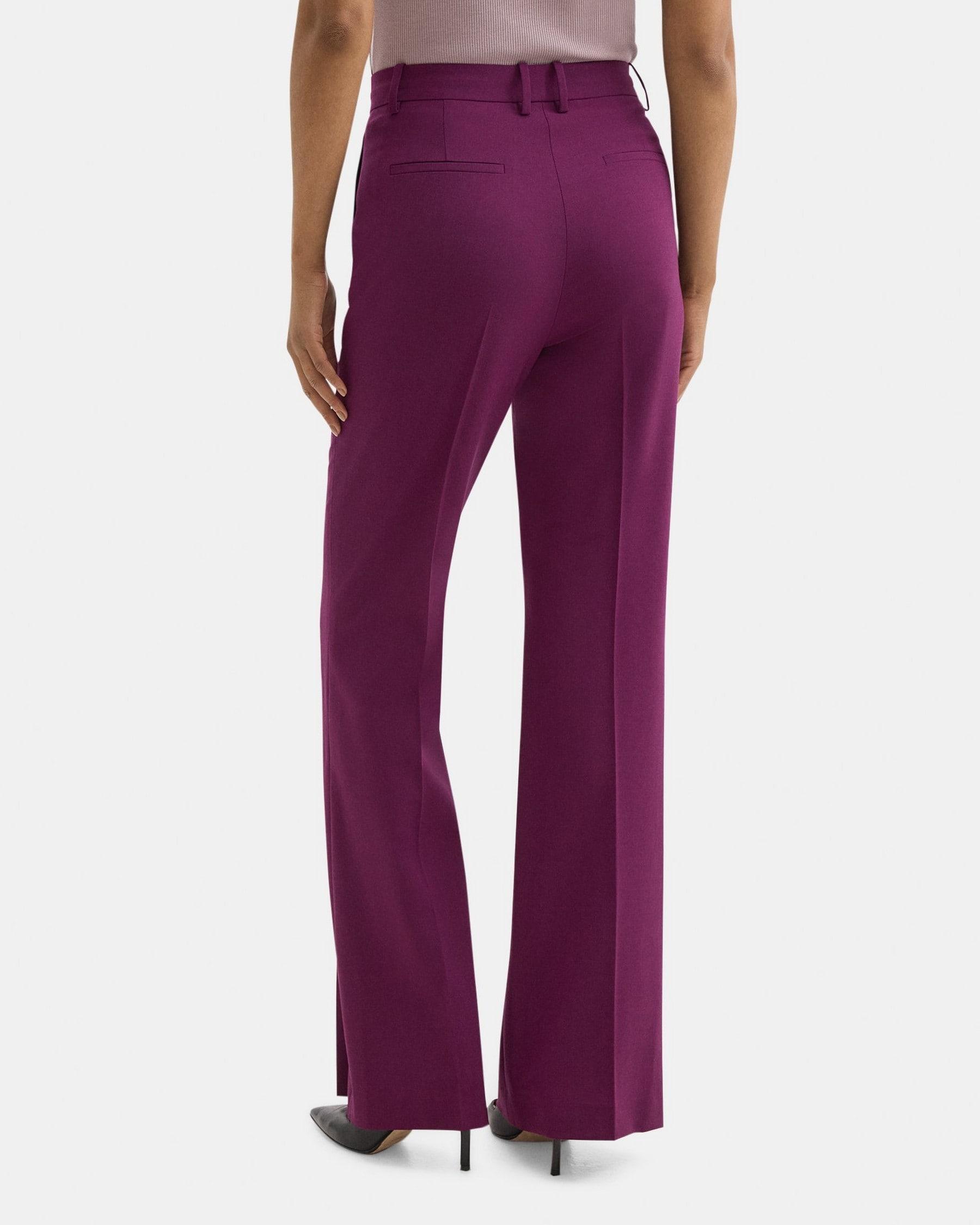 Classic Crop Pant in Sevona Stretch Wool Product Image