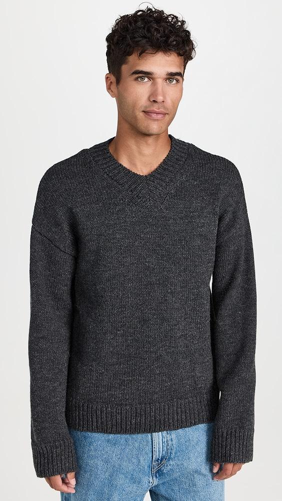 Our Legacy Sonar V-Neck Sweater | Shopbop Product Image