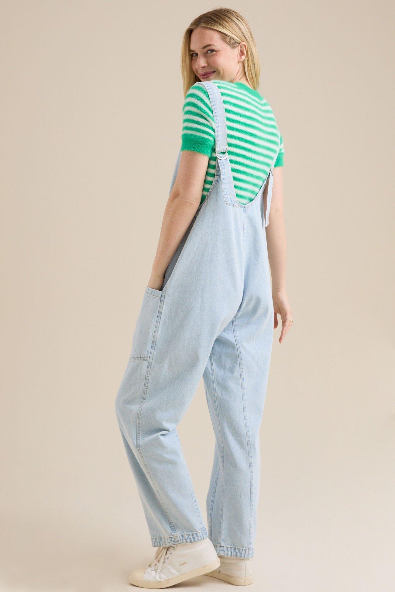 Indy Denim Jumpsuit Product Image