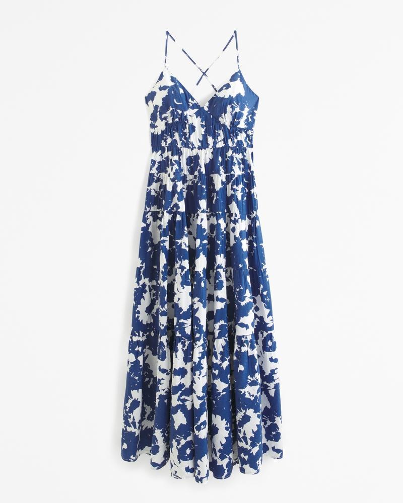 Flowy Tiered Maxi Dress Product Image