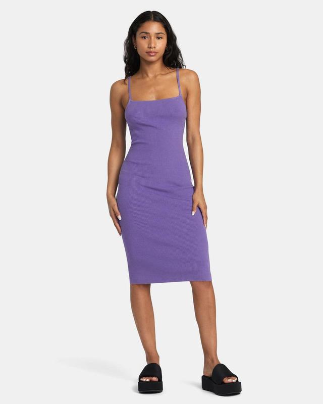 Rose Machado Fades Away Bodycon Dress - Iris Product Image