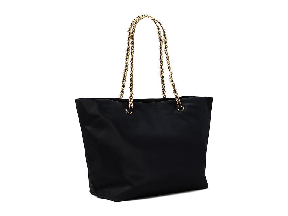 Womens Ella Leather Chain Tote Bag Product Image