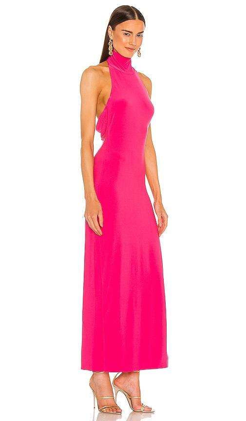 Norma Kamali Halter Turtle Gown Size L, S, XS, XXS. Product Image