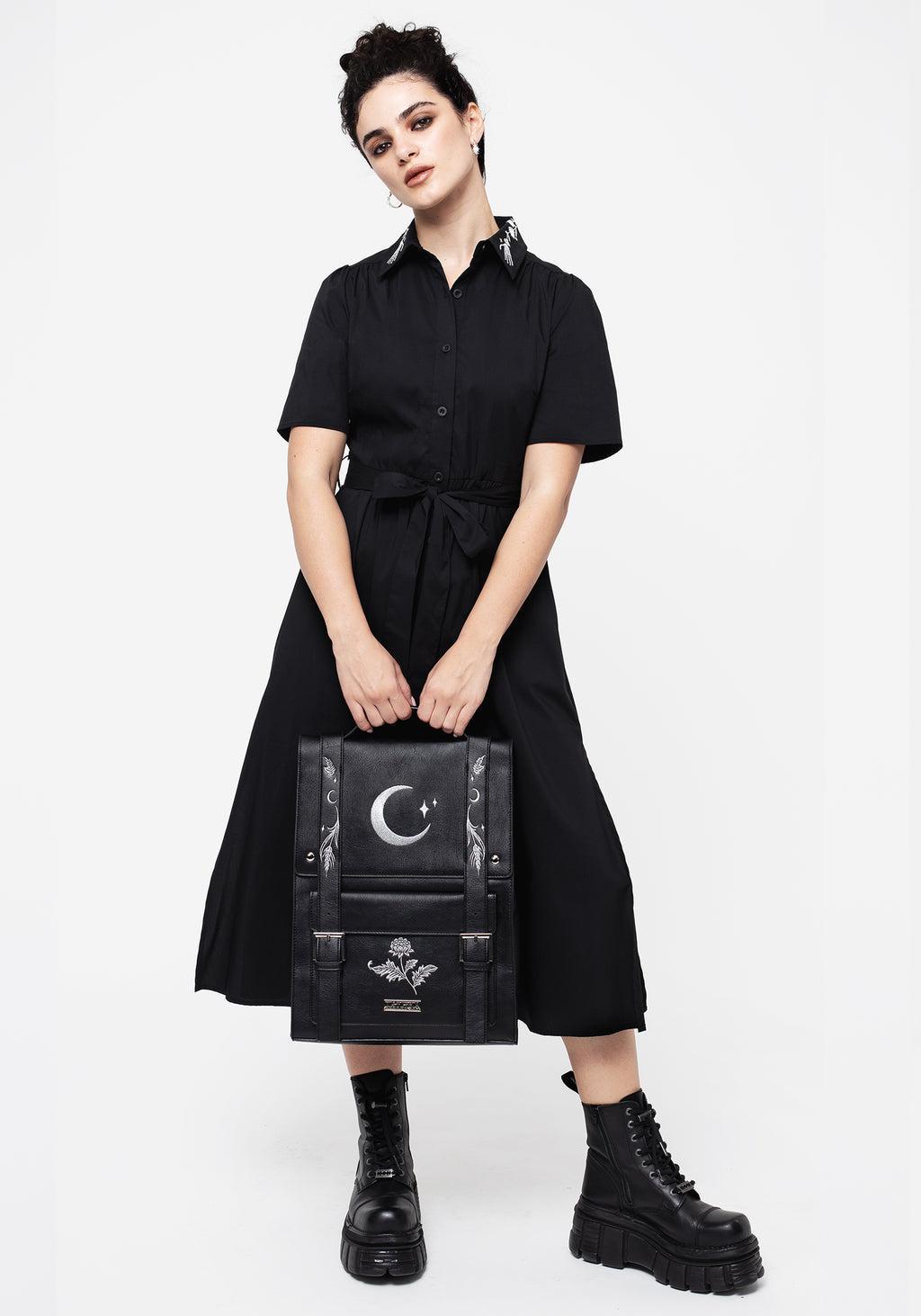 Tempora Embroidered Midi Shirt Dress Product Image