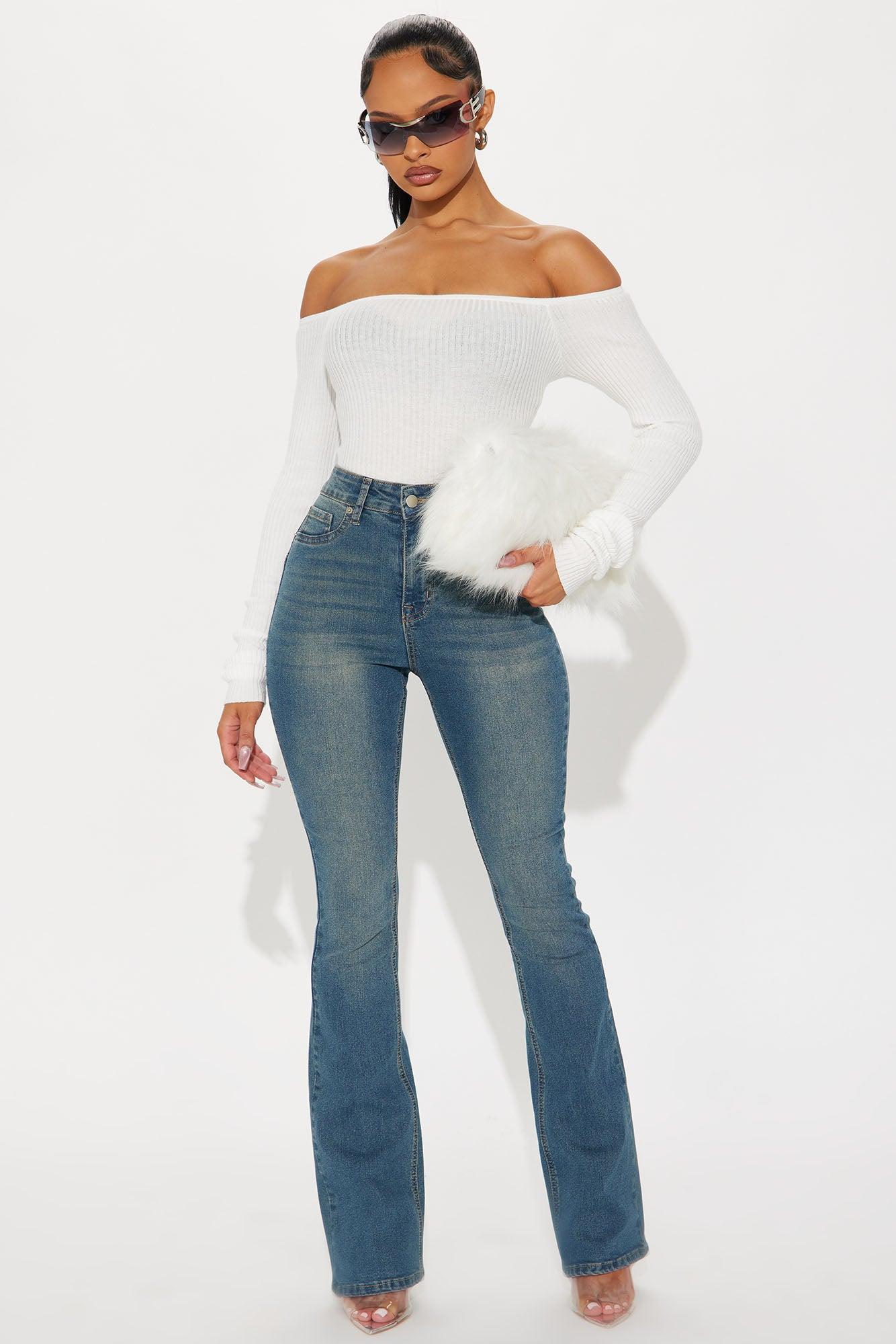 Tall Tucson Booty Lifting Stretch Bootcut Jeans - Dark Wash Product Image