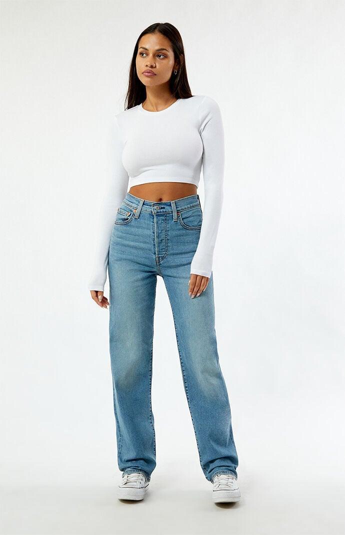 Levi's Women's Ribcage Full Length Straight Jeans Product Image