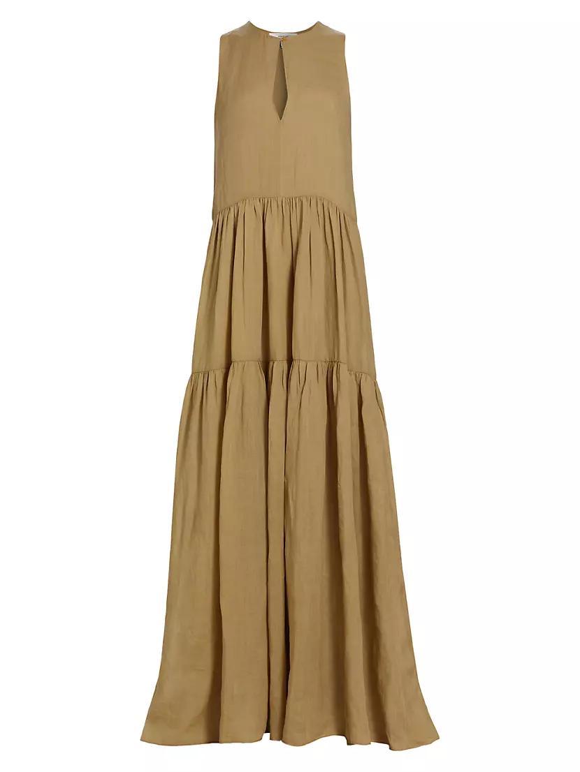 Tiered Sleeveless Maxi Dress product image