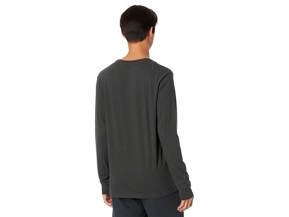 RVCA Big Bloom Long Sleeve Tee (Pirate ) Men's Clothing Product Image