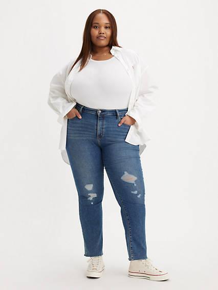 724 High Rise Straight Women's Jeans (Plus Size) product image