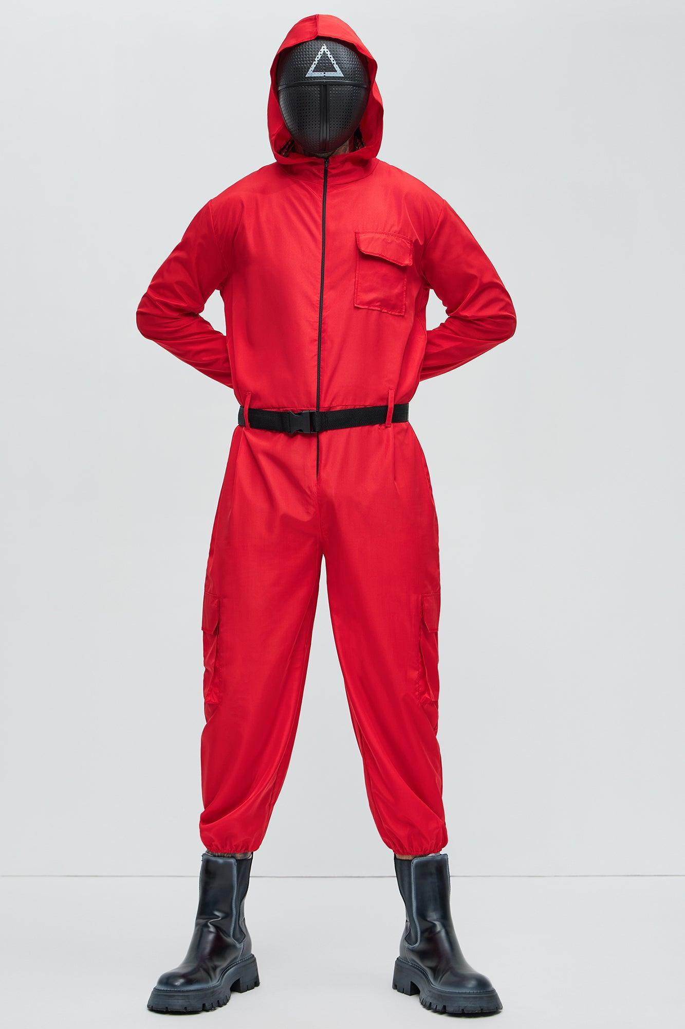 The Game Jumpsuit - Red/Black Product Image