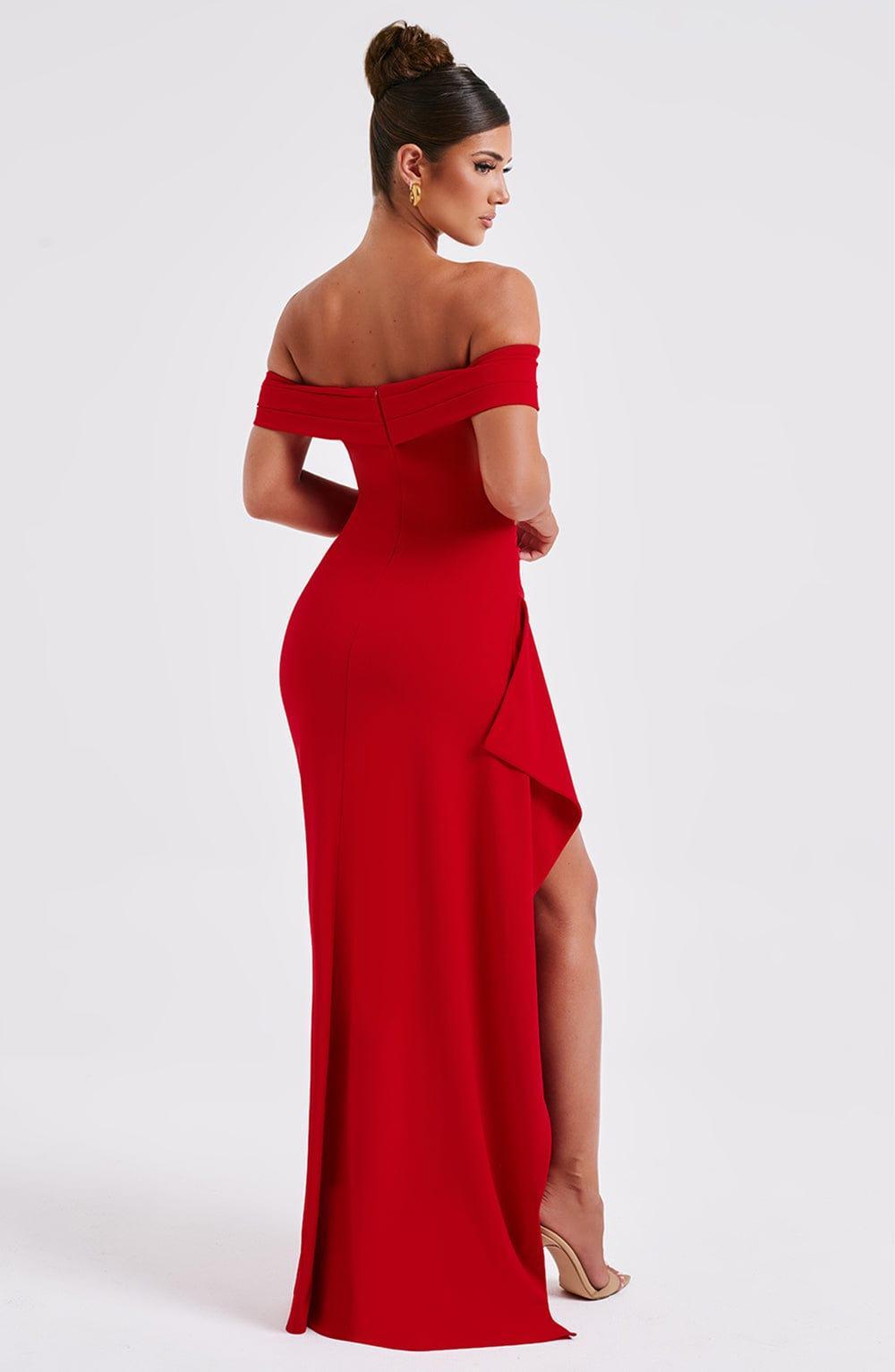 Joyce Maxi Dress - Red Product Image