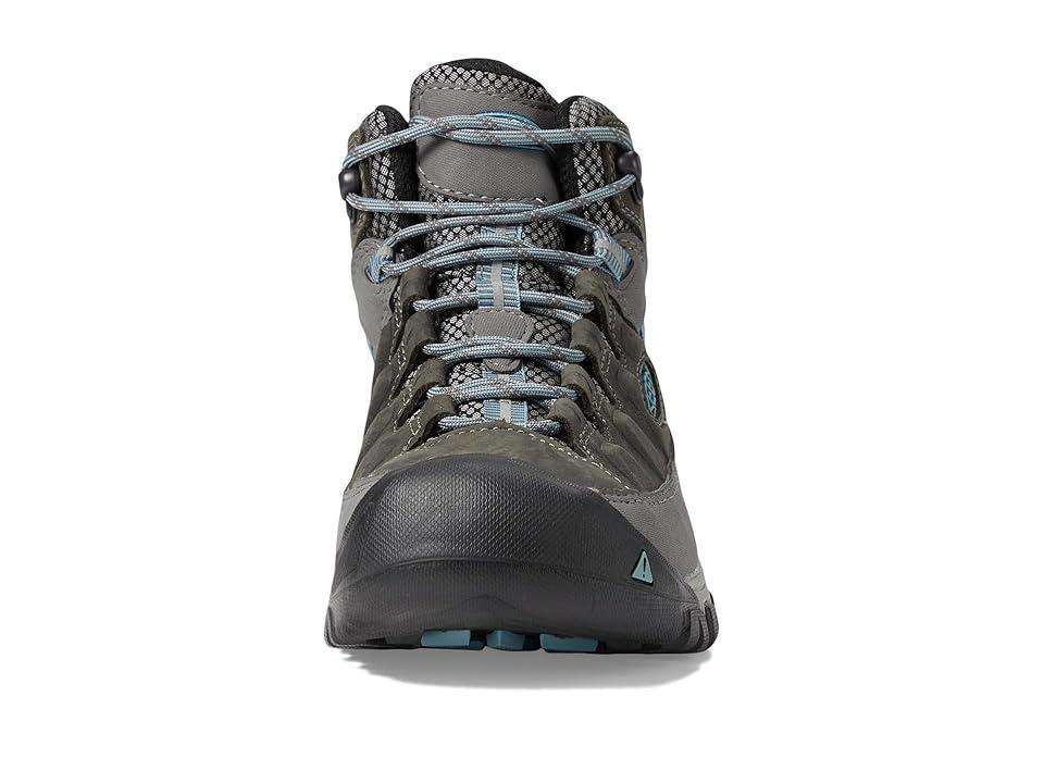 KEEN Targhee III Mid Waterproof (Magnet/Atlantic Blue) Women's Shoes Product Image