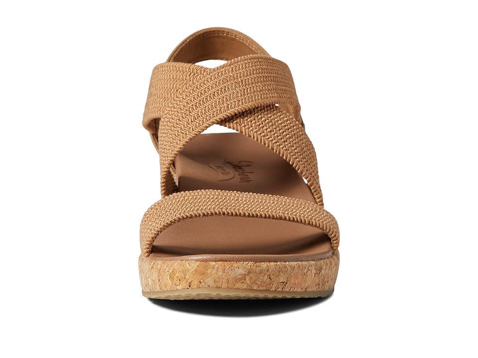 Skechers Cali Arch Fit Beverlee Love Stays Wedge Sandal | Womens | White | Size 11 | Sandals | Slingback | Wedge Product Image