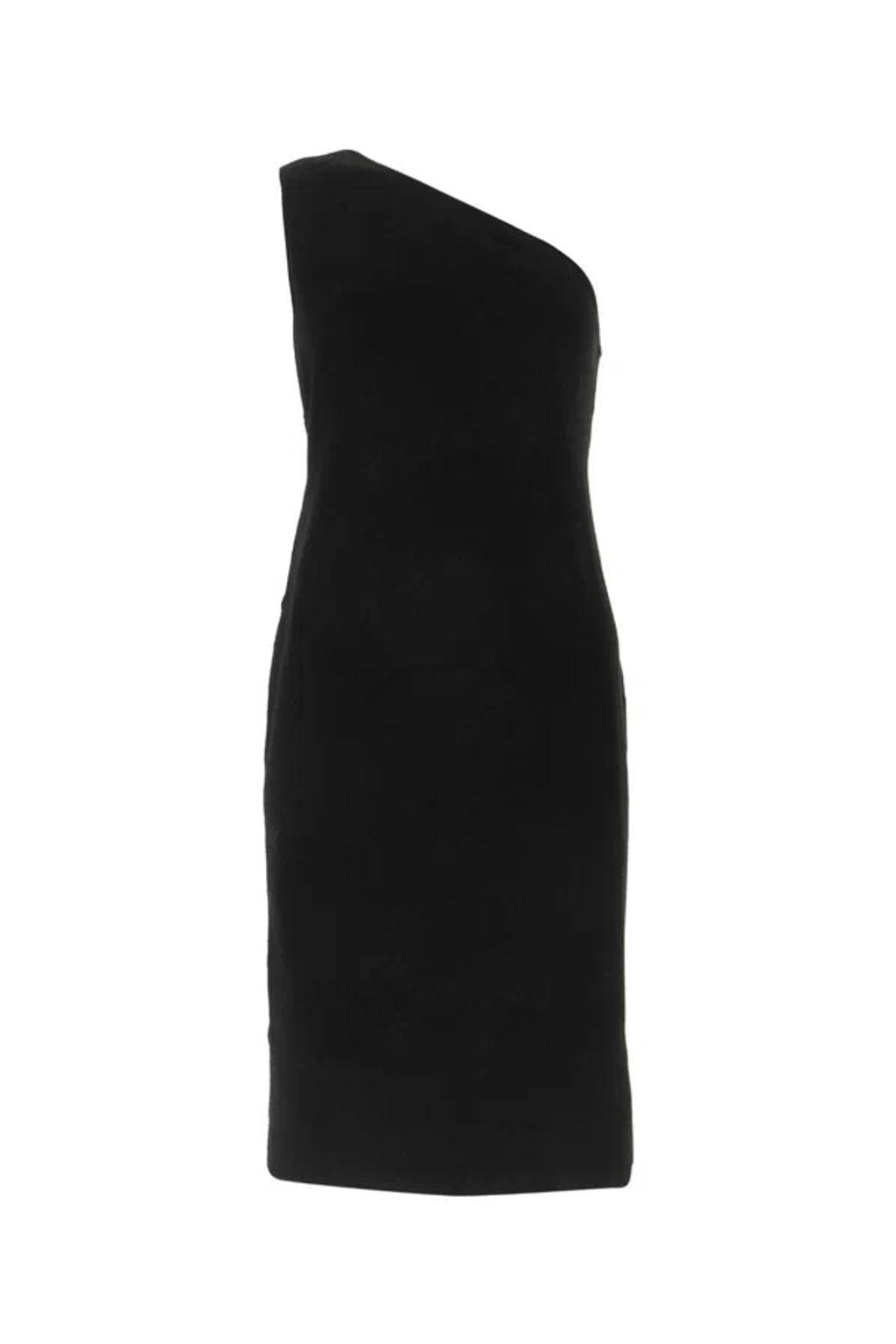 BOTTEGA VENETA Black Viscose Blend Dress Product Image