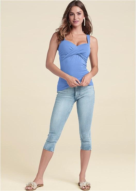 Cindy Capri Jeans Product Image