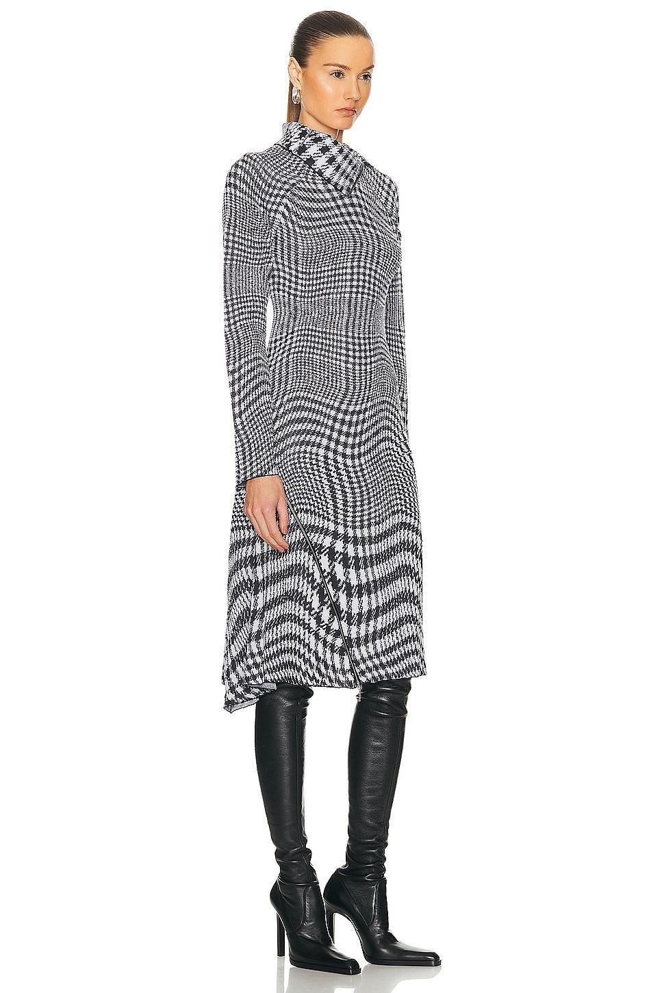 Burberry Long Sleeve Dress Grey. (also in S). Product Image