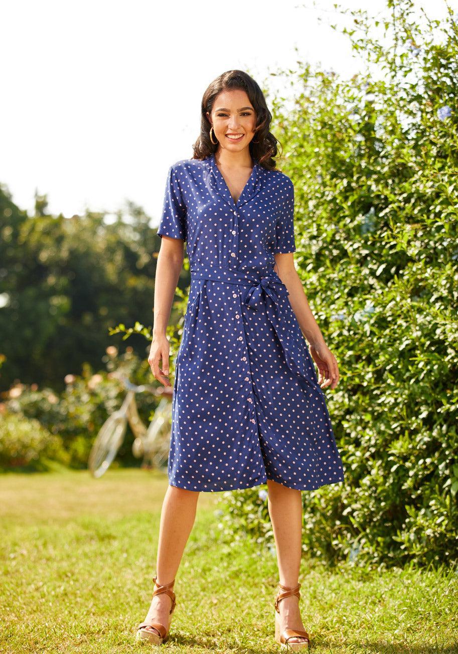 Playing House A-Line Shirt Dress product image