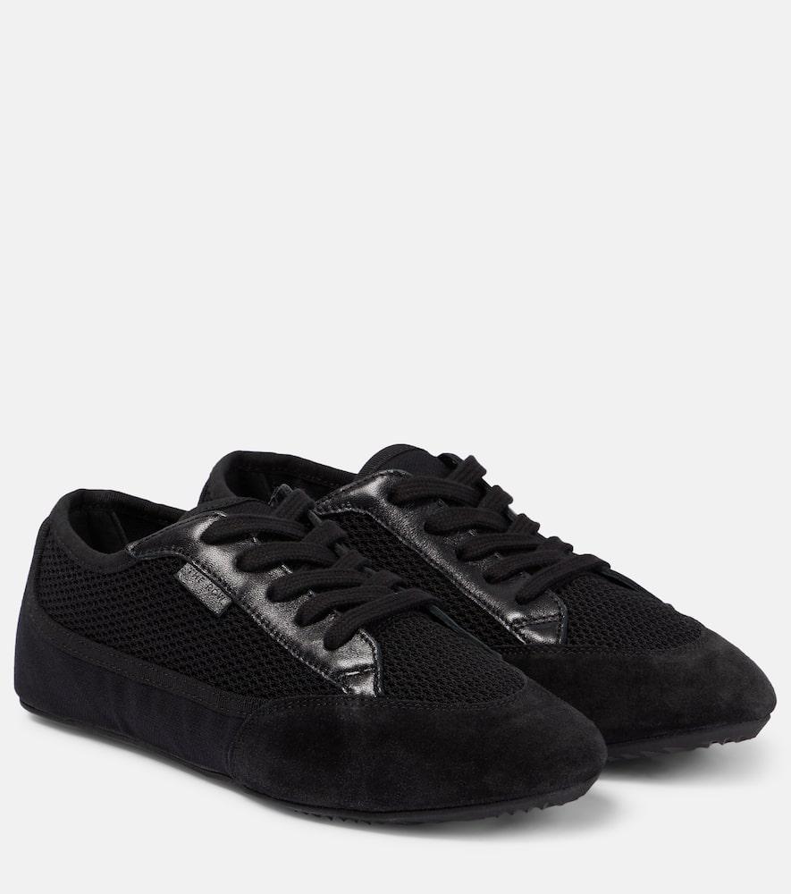 Bonnie Suede Mesh Sneakers In Black Product Image