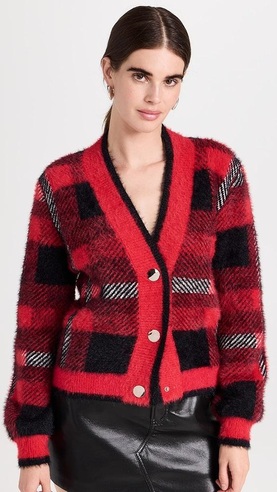 English Factory Check Cardigan  Sweater | Shopbop Product Image