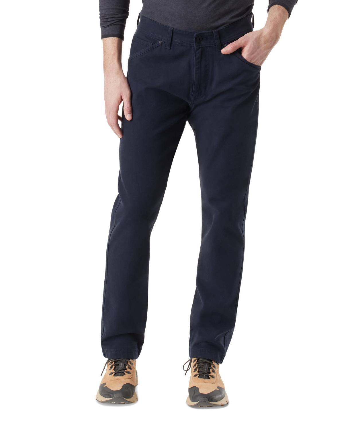 Bass Outdoor Mens Everyday Slim-Straight Fit Stretch Canvas Pants Product Image