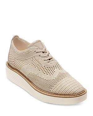 Cole Haan Womens Slip On Stitchlite Platform Sneakers Product Image