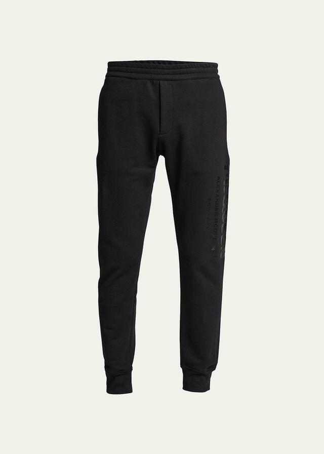 Mens Logo Cotton Jogger Pants Product Image