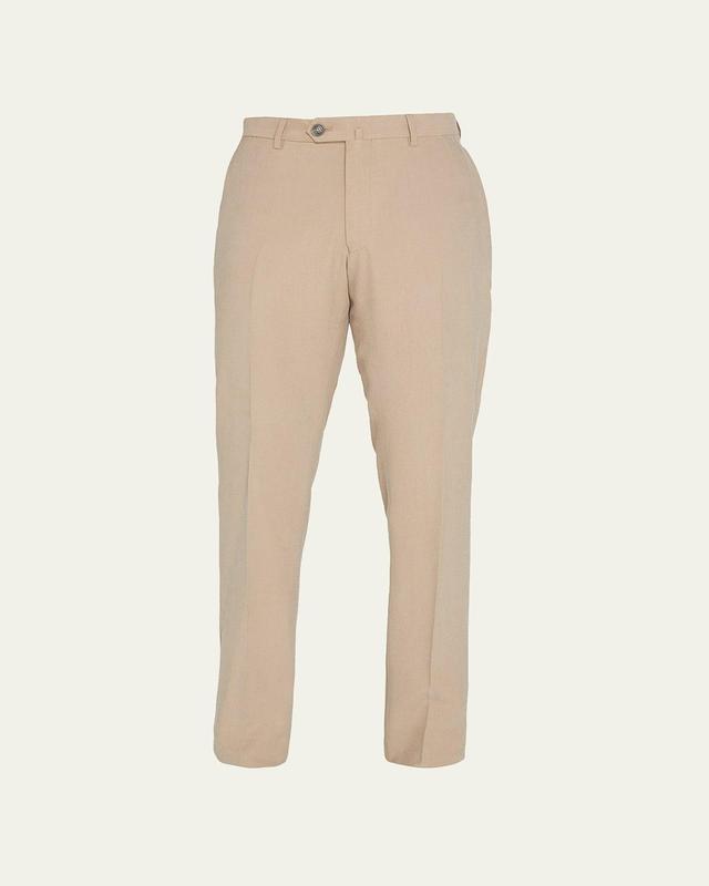 Mens Lyocell-Blend Suit Separate Trousers Product Image