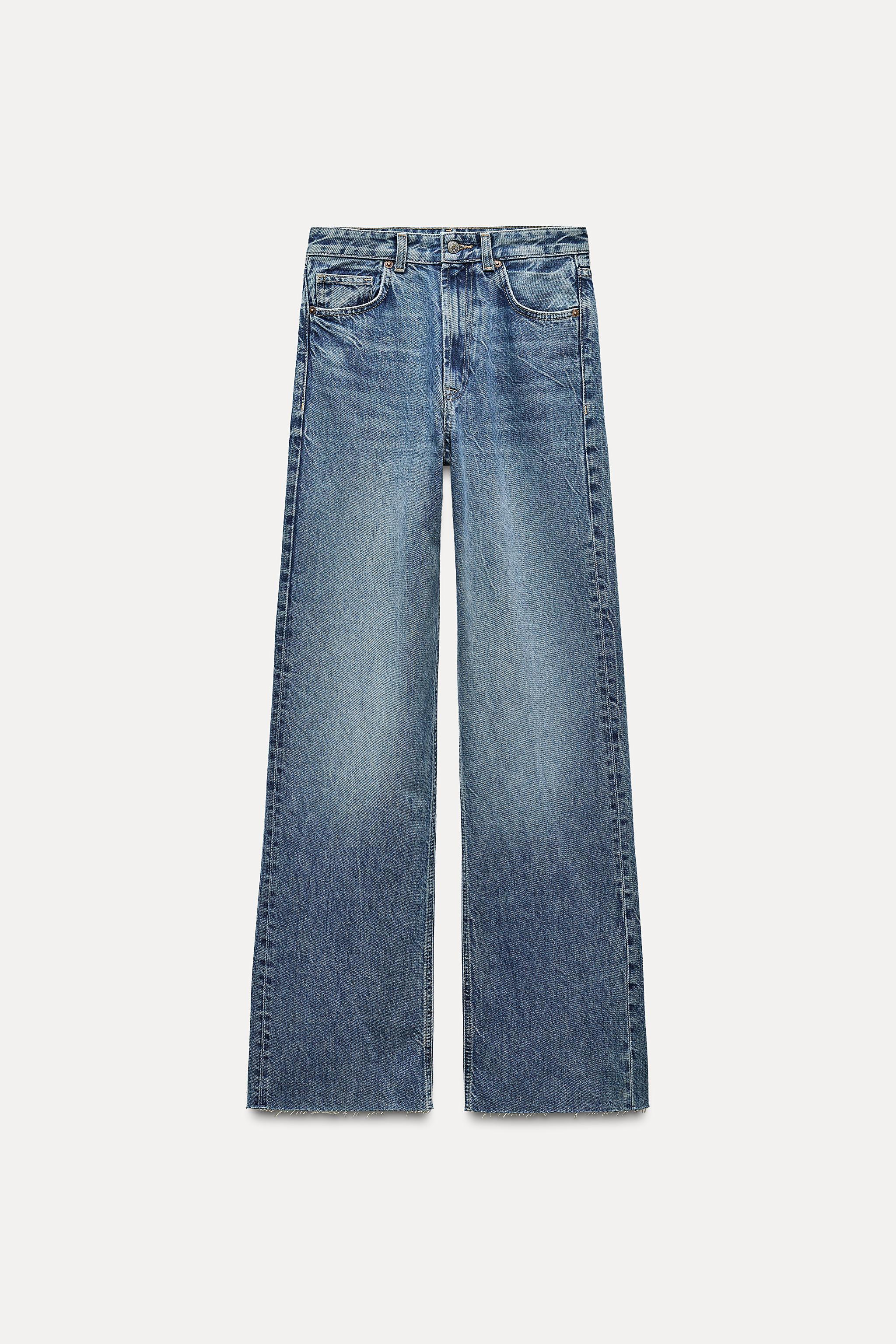 TRF HIGH RISE WIDE LEG JEANS Product Image