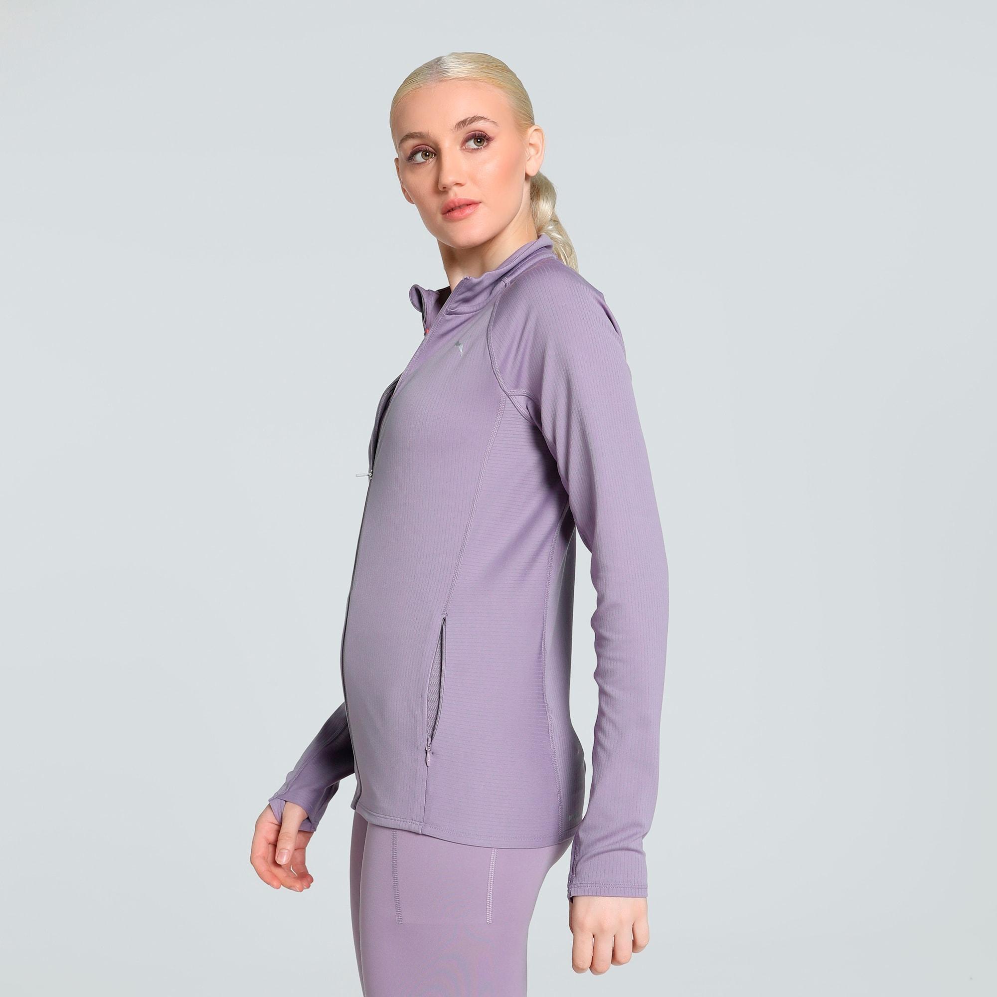 Run For Her Women's Ribbed Full-Zip Product Image