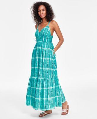 I.n.c. International Concepts Womens Tie-Dyed Maxi Dress, Created for Macys Product Image