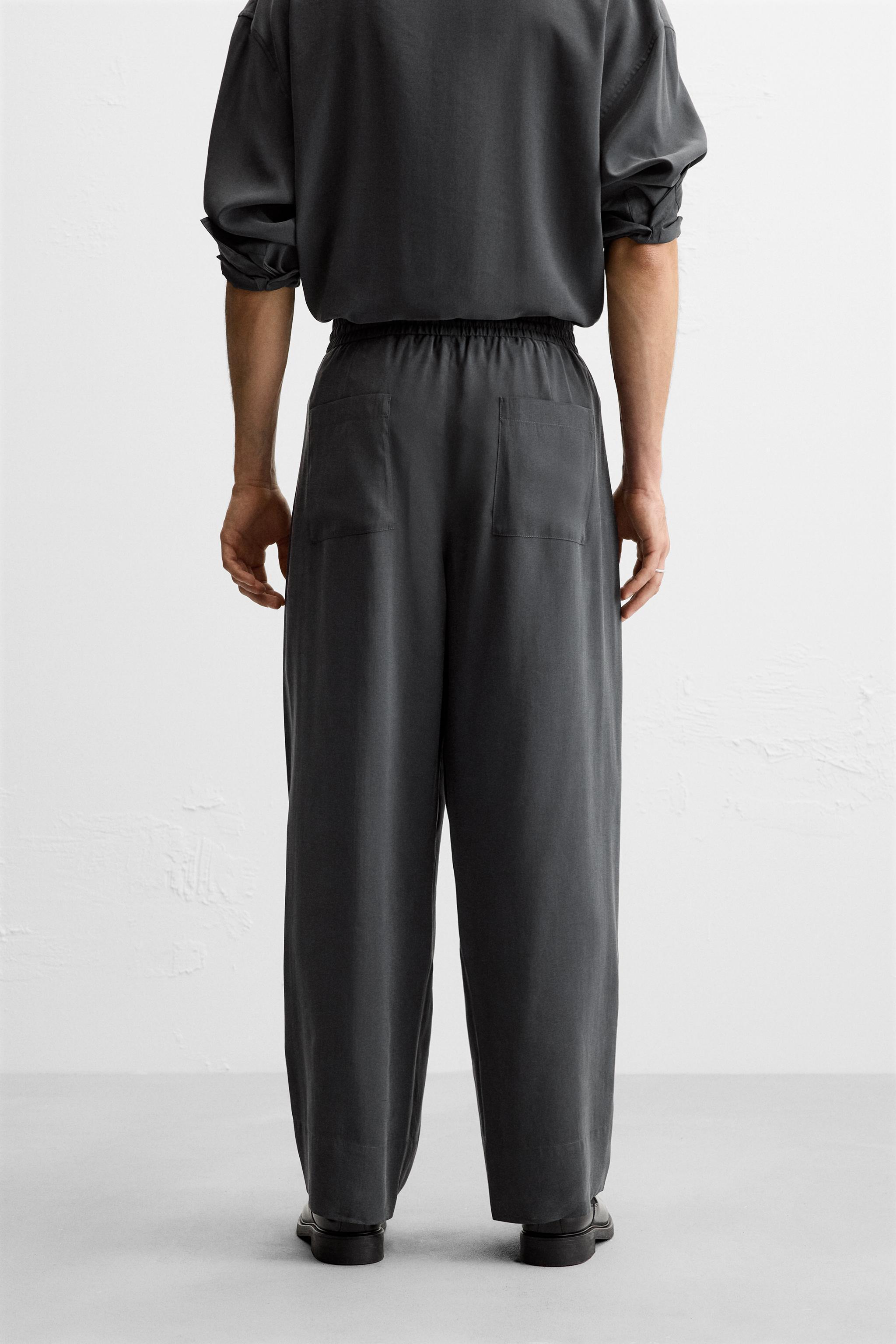 FLOWY RELAXED FIT PANTS Product Image