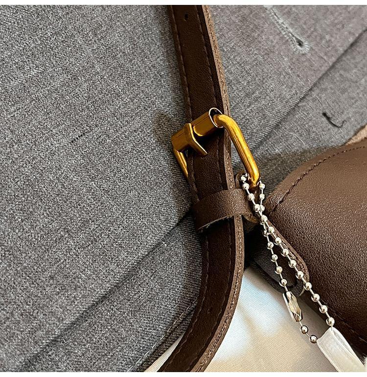 Faux Leather Crossbody Bag Product Image