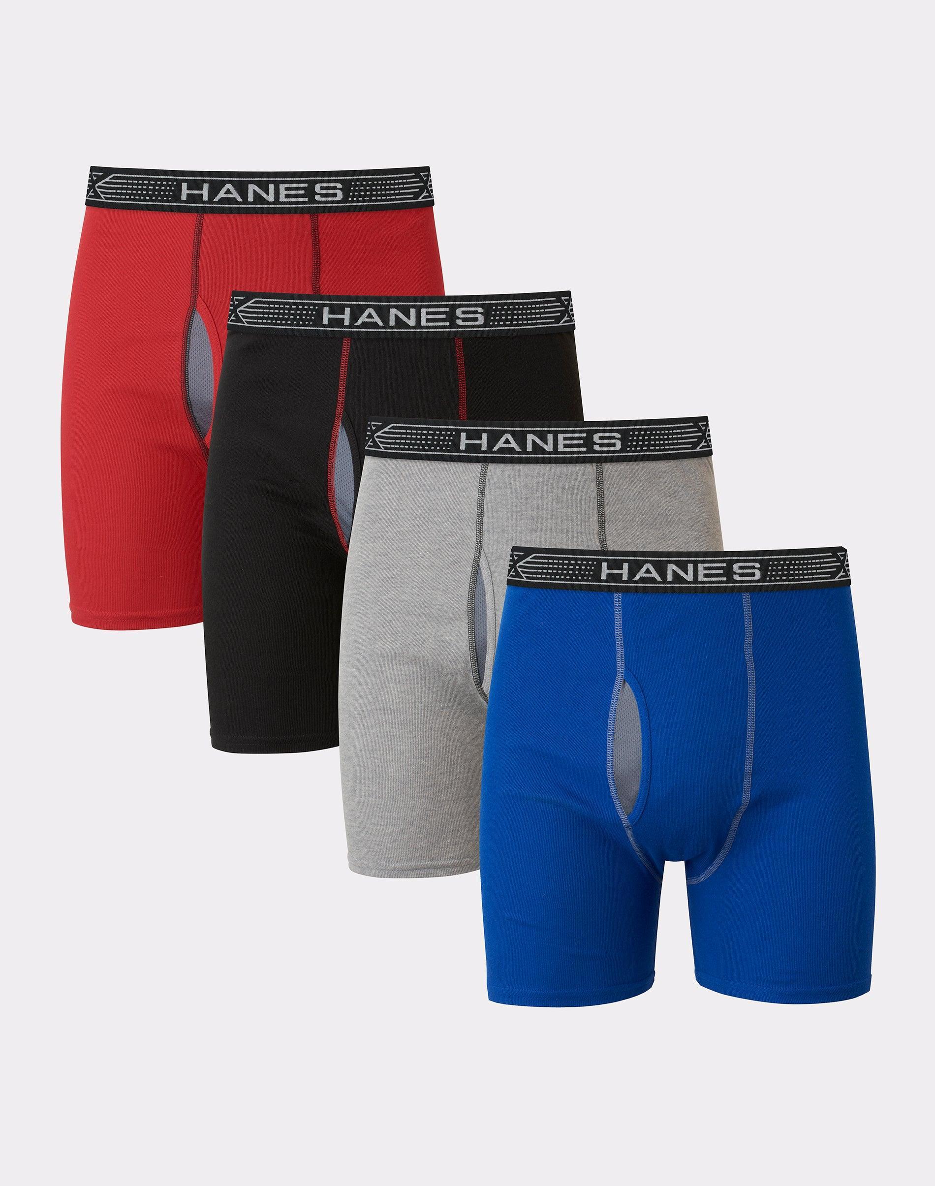 Hanes Ultimate Sport Xtemp Mens 4 Pack Boxer Briefs, X-large Product Image