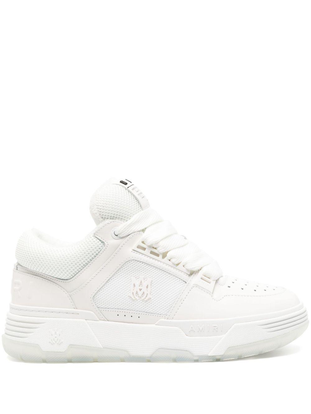 AMIRI Ma-1 Leather-trim Mesh Sneakers In White Product Image