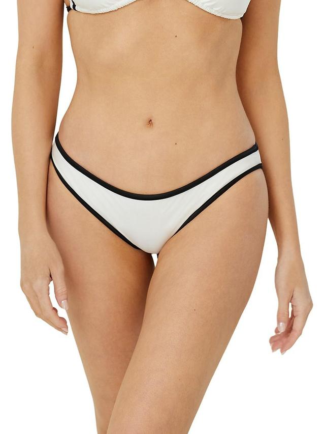 Womens Haleyybaylee x PQ Piped Basic Ruched Full Bikini Product Image