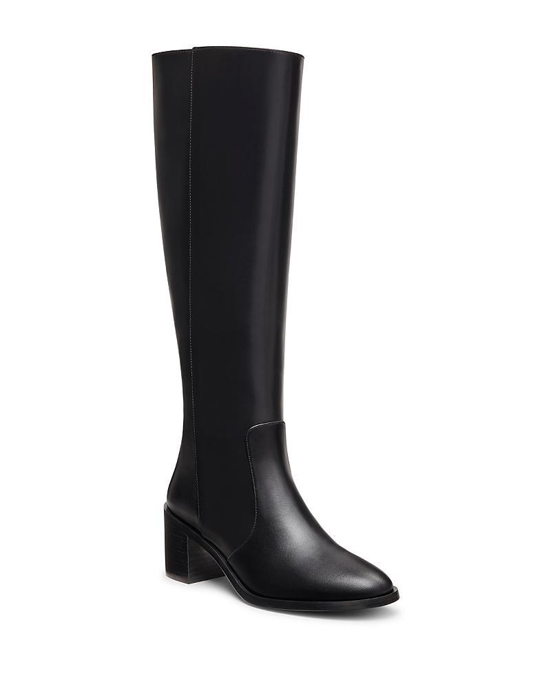 Womens Esme 60MM Zip Leather Boots Product Image