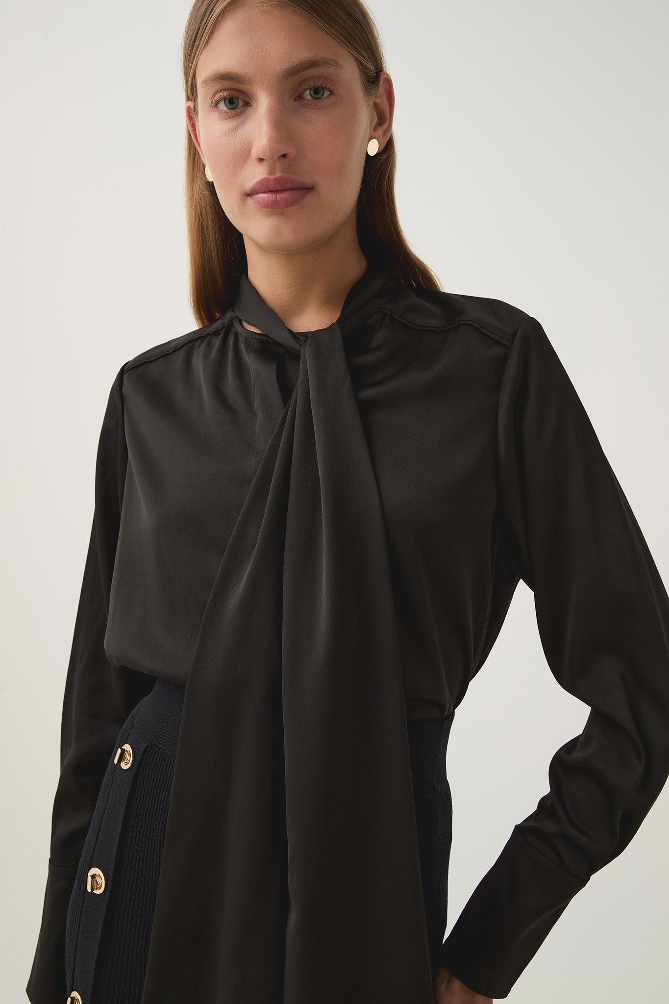 Dura Pussy Bow Blouse Product Image