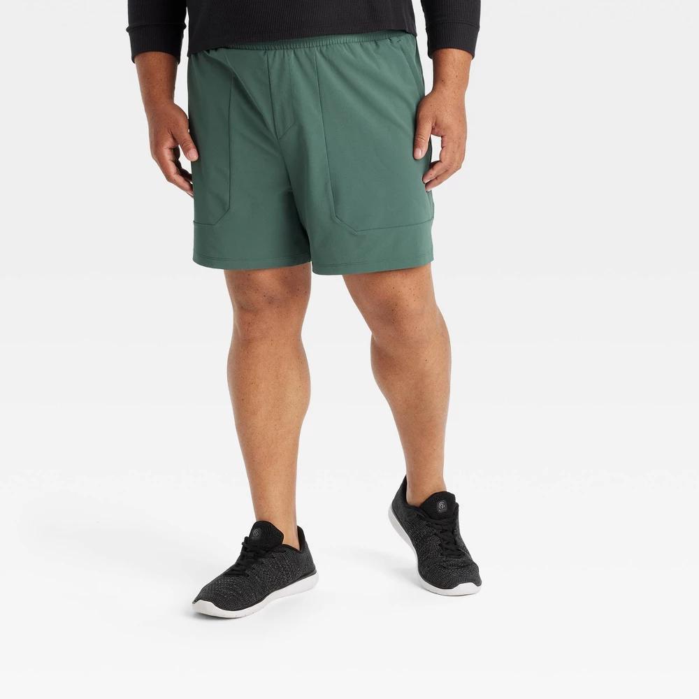 Mens Big Versatility Shorts 6 - All In Motion Teal 3XL Product Image