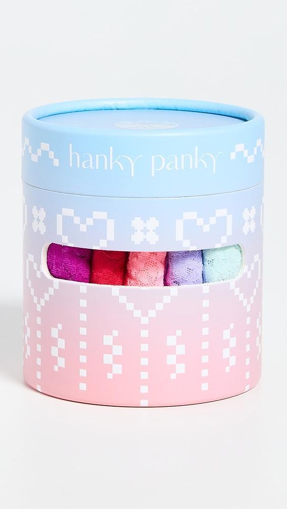 Hanky Panky 5 Low Rise Thongs | Shopbop Product Image