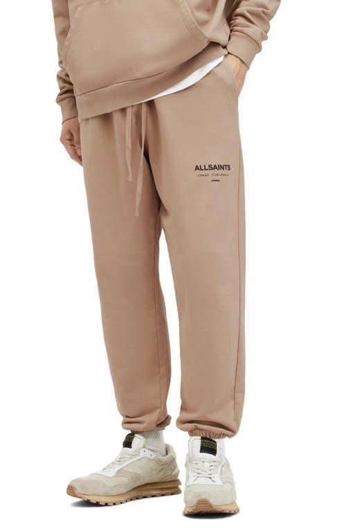 Allsaints Underground Cotton Regular Fit Sweatpants Product Image