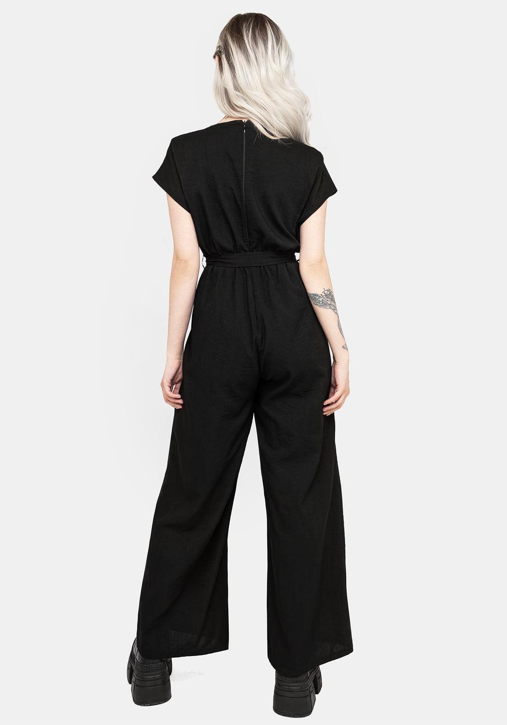 Vampyrum Embroidered Jumpsuit Product Image