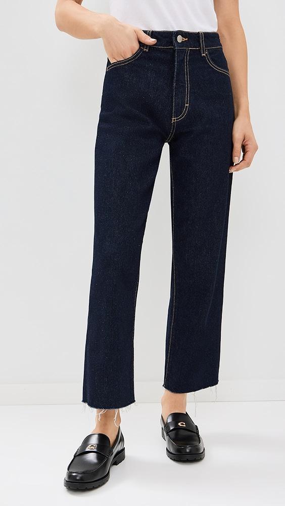 ICON DENIM LA Jill Straight Leg Jeans | Shopbop Product Image