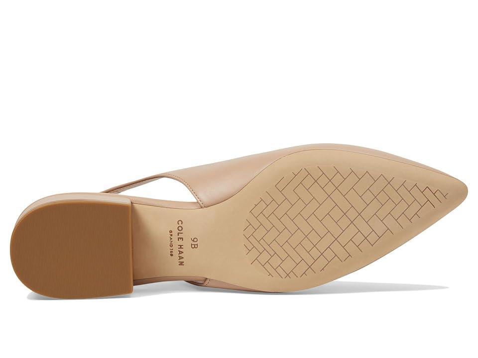 Cole Haan Mazie Slingback Flat (Brush Leather) Women's Flat Shoes Product Image